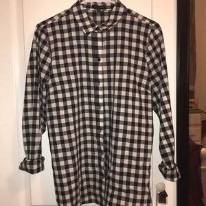 Checkered button up shirt